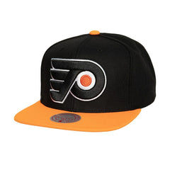 NHL Philadelphia Flyers Mitchell & Ness Core Team Ground 2.0 Snapback Hat - Black