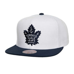 NHL Toronto Maple Leafs Mitchell & Ness Core Team Ground 2.0 Snapback Hat - White