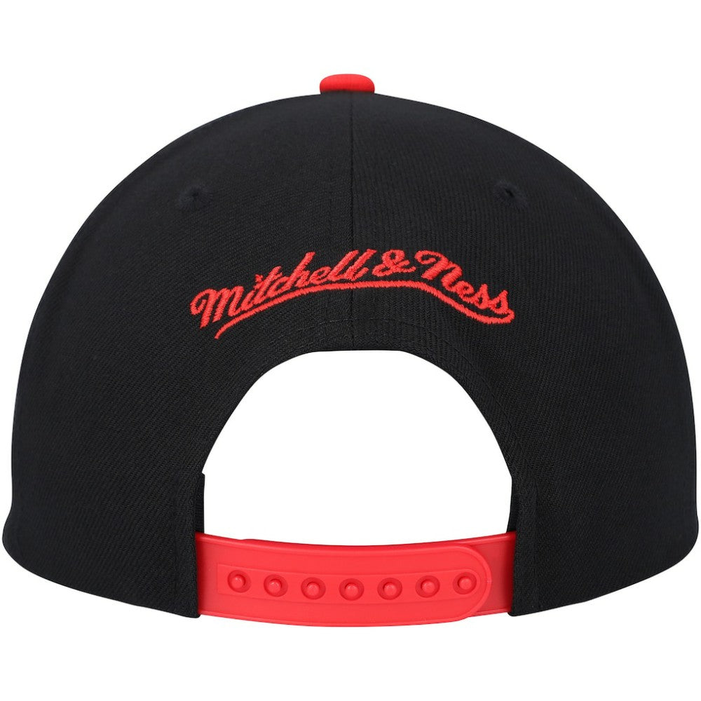 NHL Carolina Hurricanes Mitchell & Ness Core Team Ground 2.0 Snapback Hat - Black