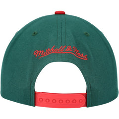NHL Minnesota Wild Mitchell & Ness Core Team Ground 2.0 Snapback Hat - Green