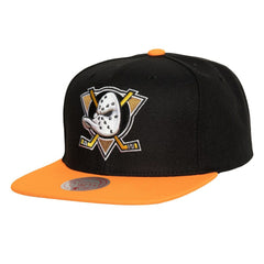 NHL Anaheim Ducks Mitchell & Ness Core Team Ground 2.0 Snapback Hat - Black