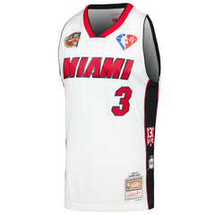 Dwyane Wade Miami Heat Unisex Hall of Fame Class of 2023 Throwback Swingman Jersey White