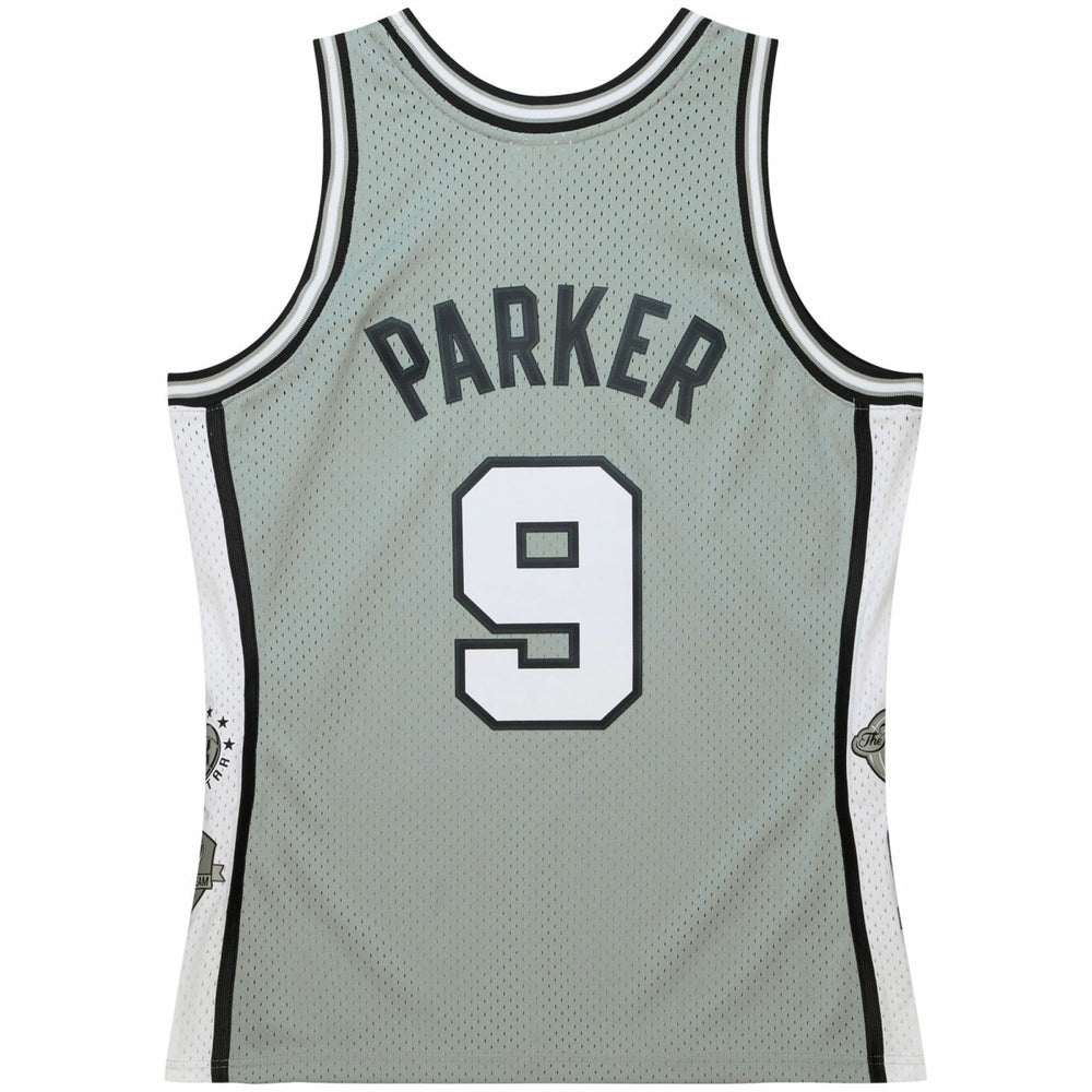 Tony Parker San Antonio Spurs Unisex Hall of Fame Class of 2023 Throwback Swingman Jersey Gray