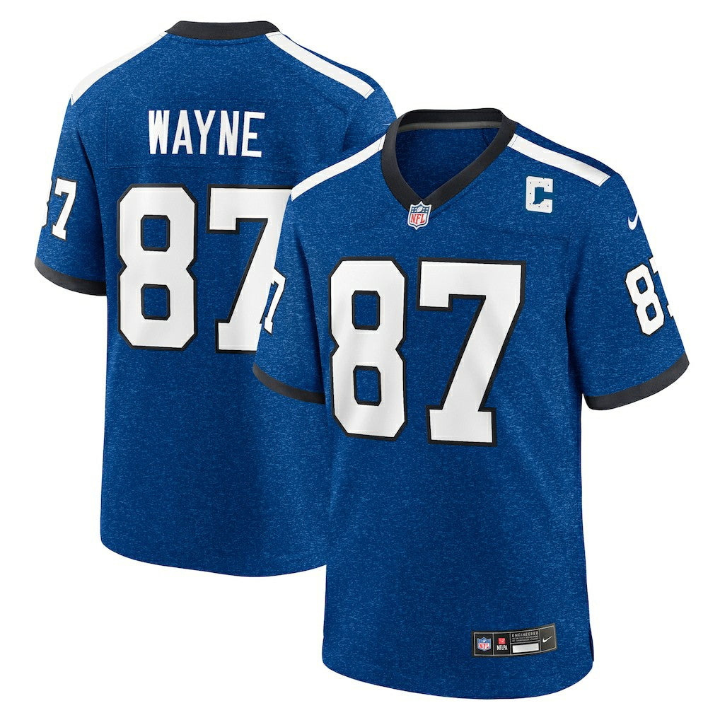 Reggie Wayne Indianapolis Colts Retired Player Alternate Game Jersey Blue