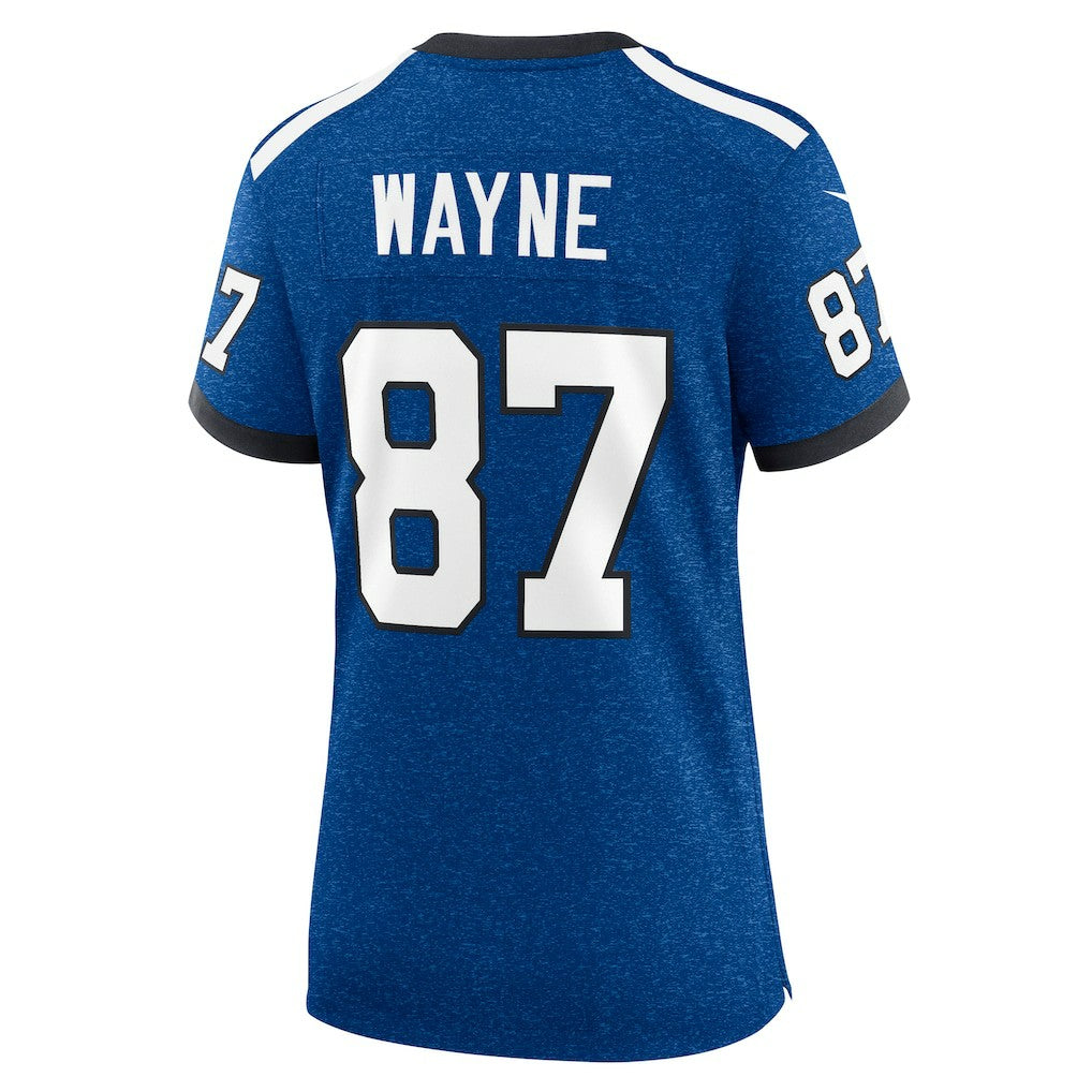 Reggie Wayne Indianapolis Colts Women's Indiana Nights Alternate Game Jersey Royal