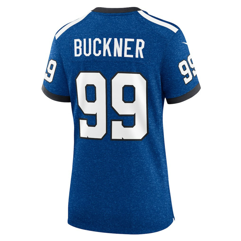DeForest Buckner Indianapolis Colts Women's Indiana Nights Alternate Game Jersey Royal