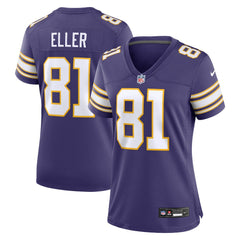 NFL Carl Eller Minnesota Vikings Women's Classic Retired Player Jersey - Purple