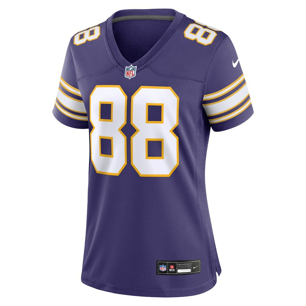NFL Alan Page Minnesota Vikings Women's Classic Retired Player Jersey - Purple