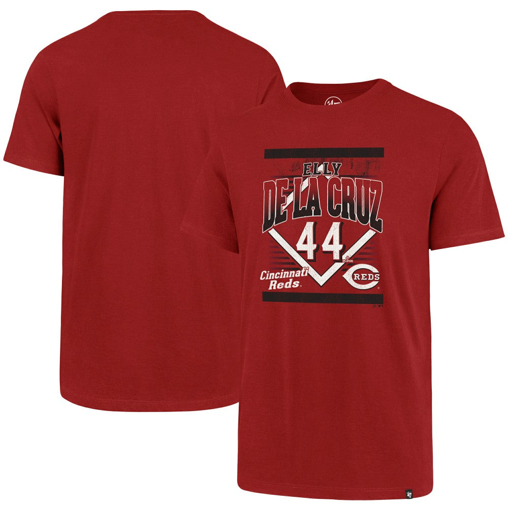 Elly De La Cruz Cincinnati Reds '47 Graphic T-Shirt - Red T-shirts