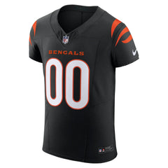 Cincinnati Bengals Team Vapor F.U.S.E. Elite Custom Jersey Black