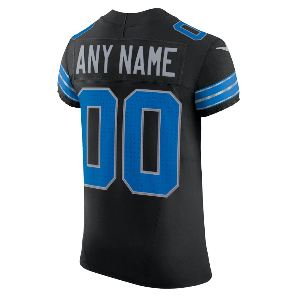 Detroit Lions Alternate Vapor F.U.S.E. Elite Custom Jersey Black