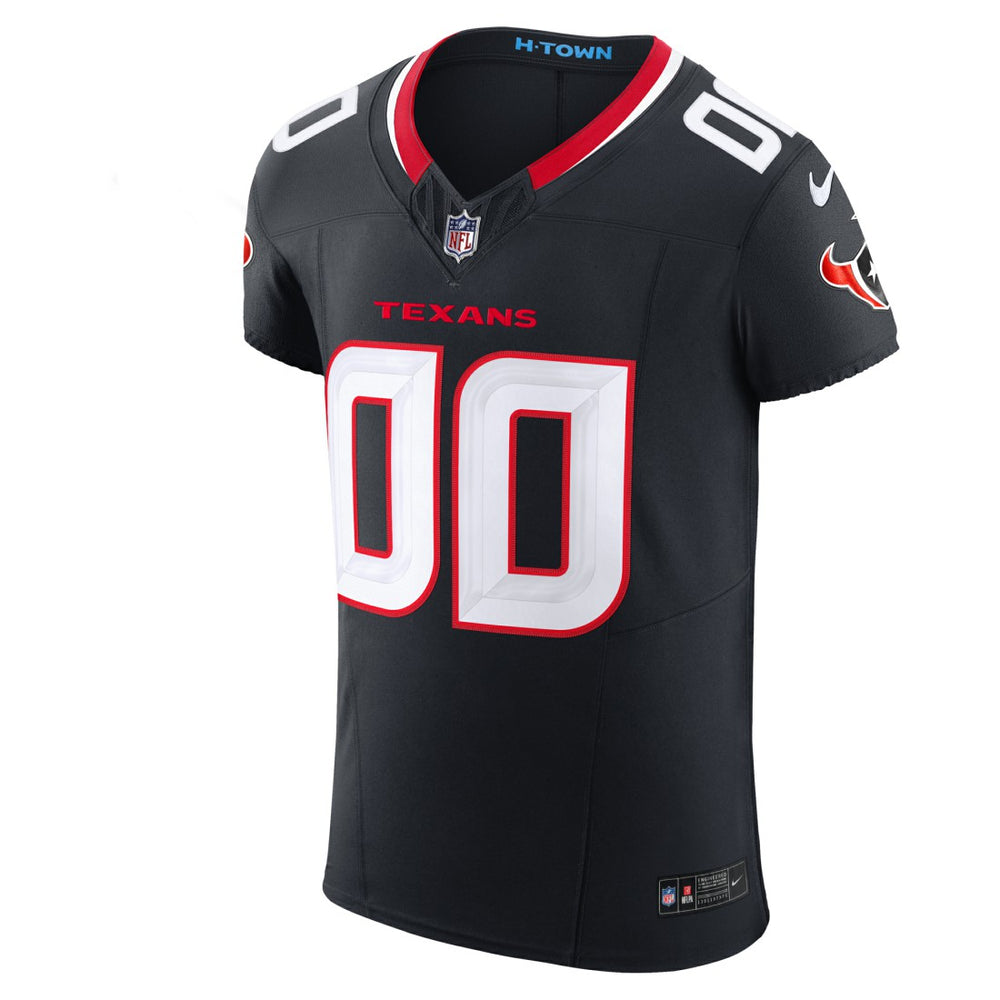 Houston Texans Team Vapor F.U.S.E. Elite Custom Jersey Navy