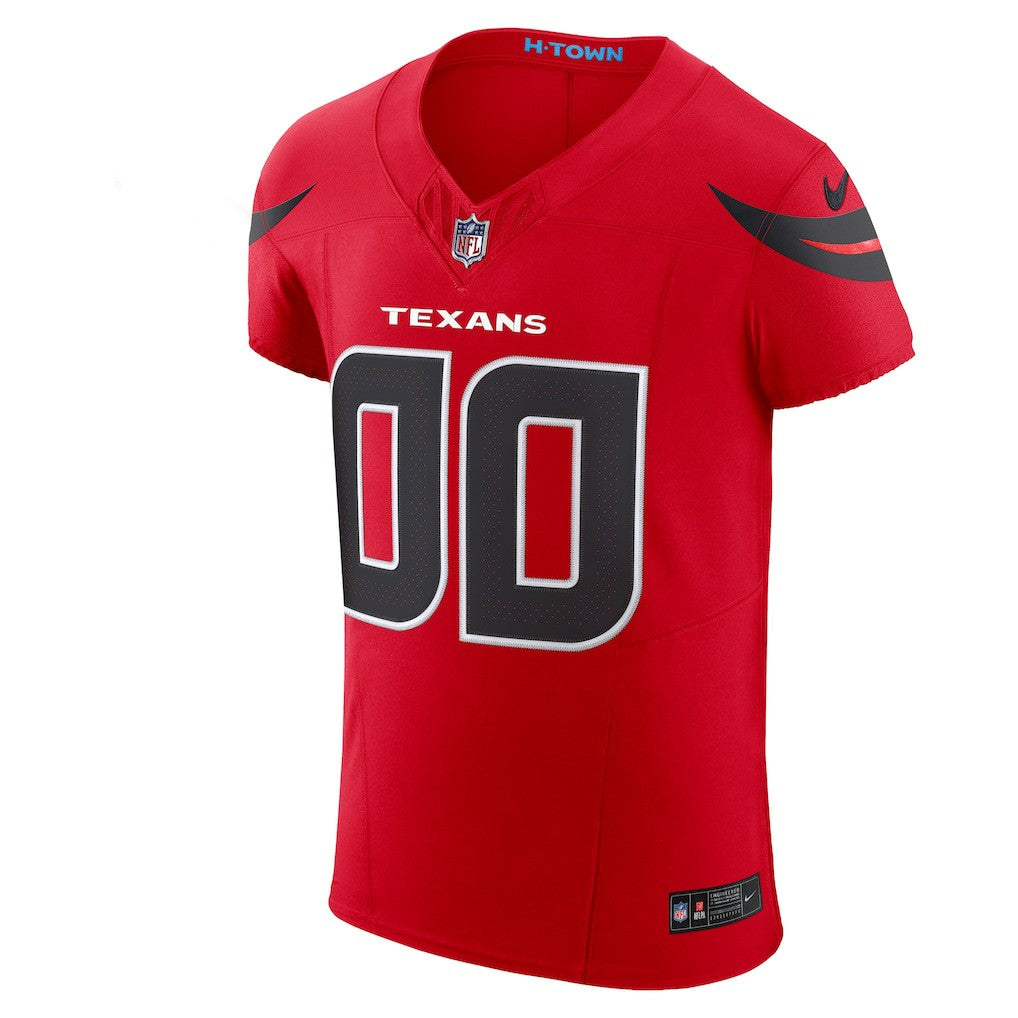 Houston Texans Alternate Vapor F.U.S.E. Elite Custom Jersey Red