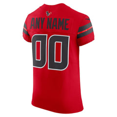 Houston Texans Alternate Vapor F.U.S.E. Elite Custom Jersey Red