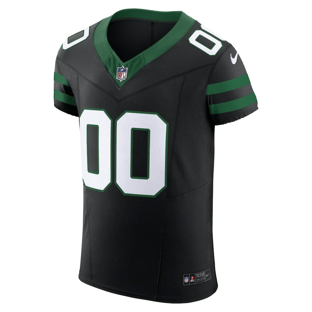 New York Jets Alternate Vapor F.U.S.E. Elite Custom Jersey Legacy Black