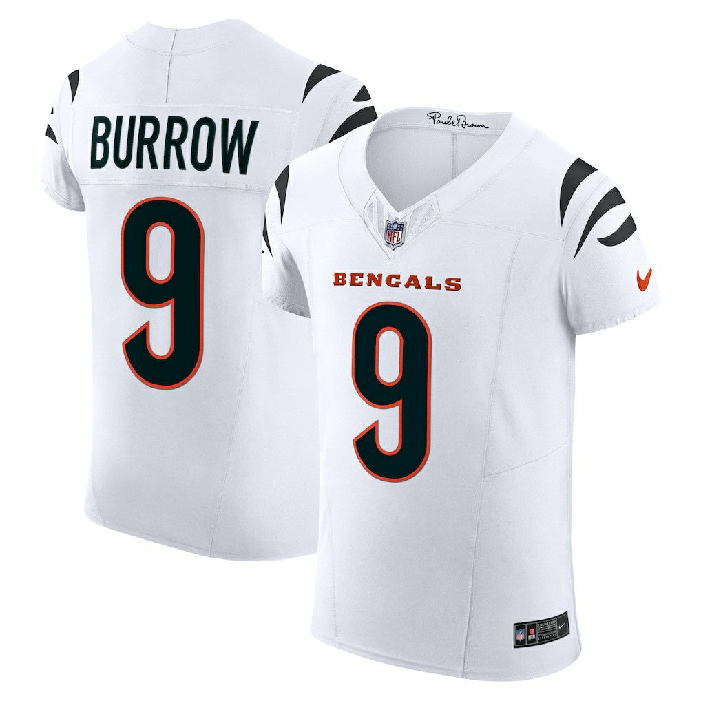 Joe Burrow Cincinnati Bengals Vapor F.U.S.E. Elite Jersey White