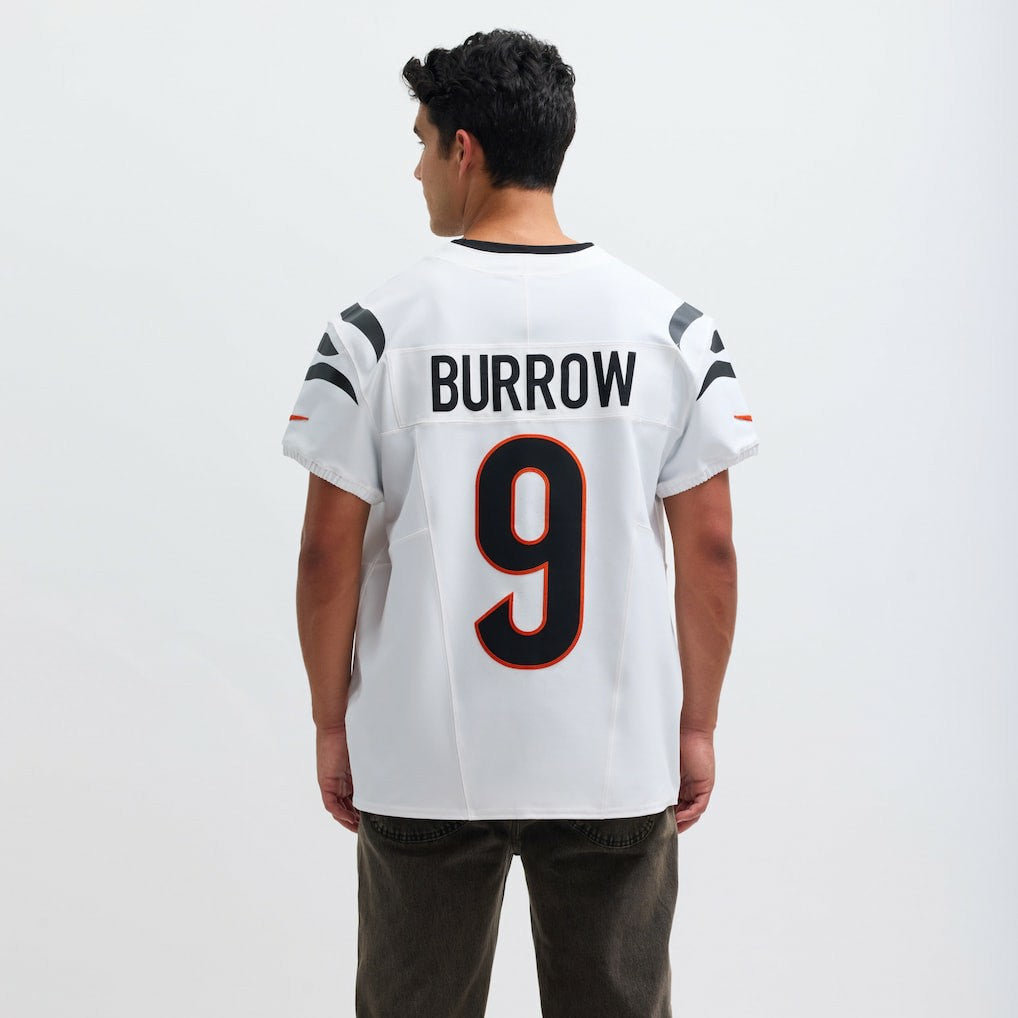 Joe Burrow Cincinnati Bengals Vapor F.U.S.E. Elite Jersey White