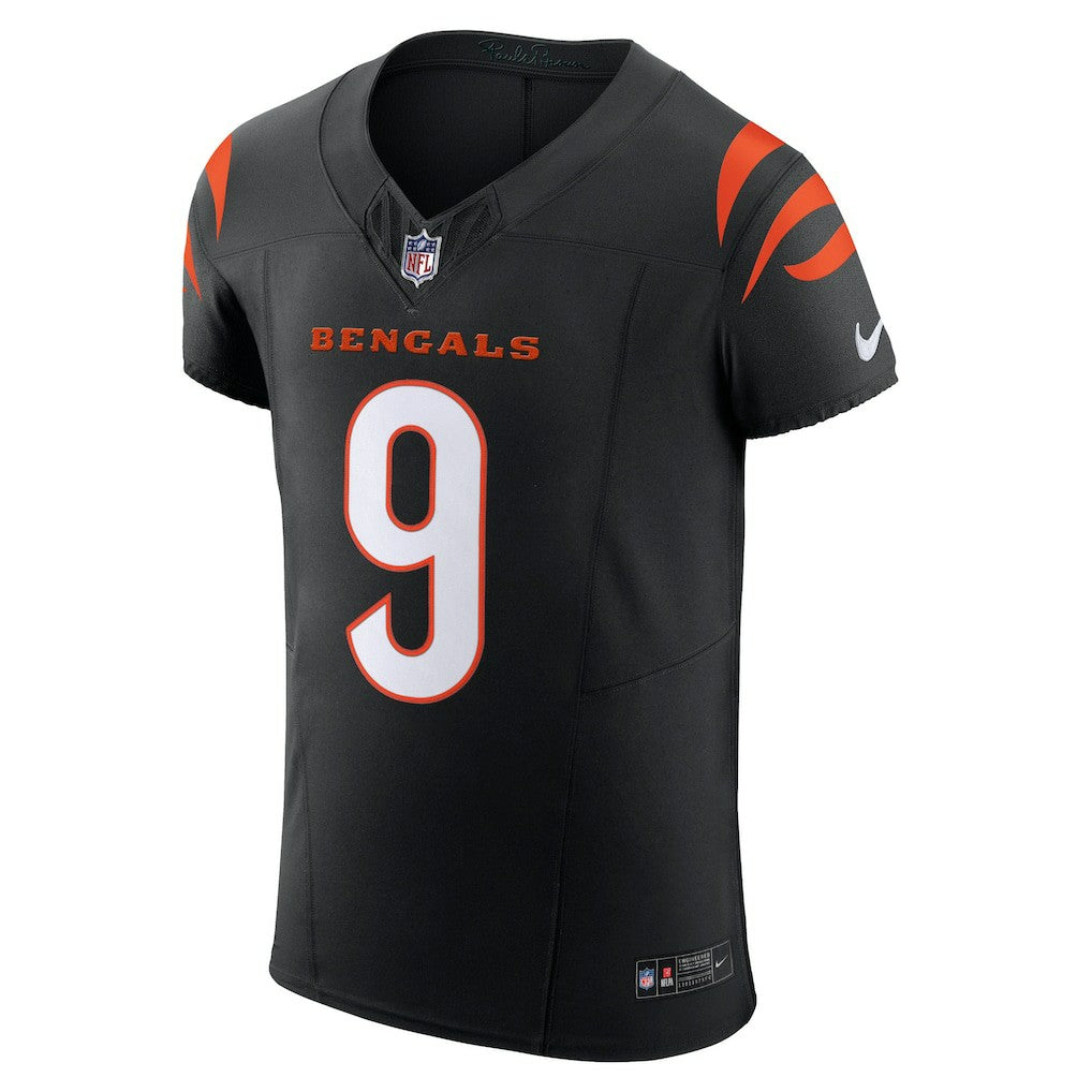 Joe Burrow Cincinnati Bengals Vapor F.U.S.E. Elite Jersey Black