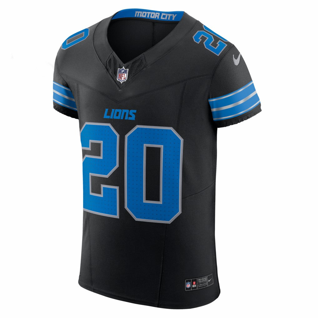 Barry Sanders Detroit Lions Alternate Vapor F.U.S.E. Elite Jersey Black