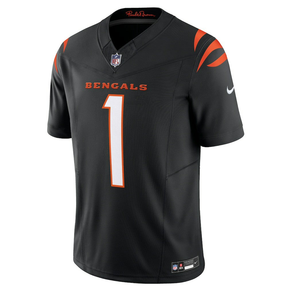 Ja'Marr Chase Cincinnati Bengals Vapor F.U.S.E. Limited Jersey Black