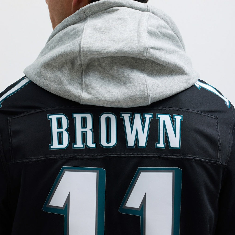 A.J. Brown Philadelphia Eagles Alternate Vapor F.U.S.E. Limited Jersey Black