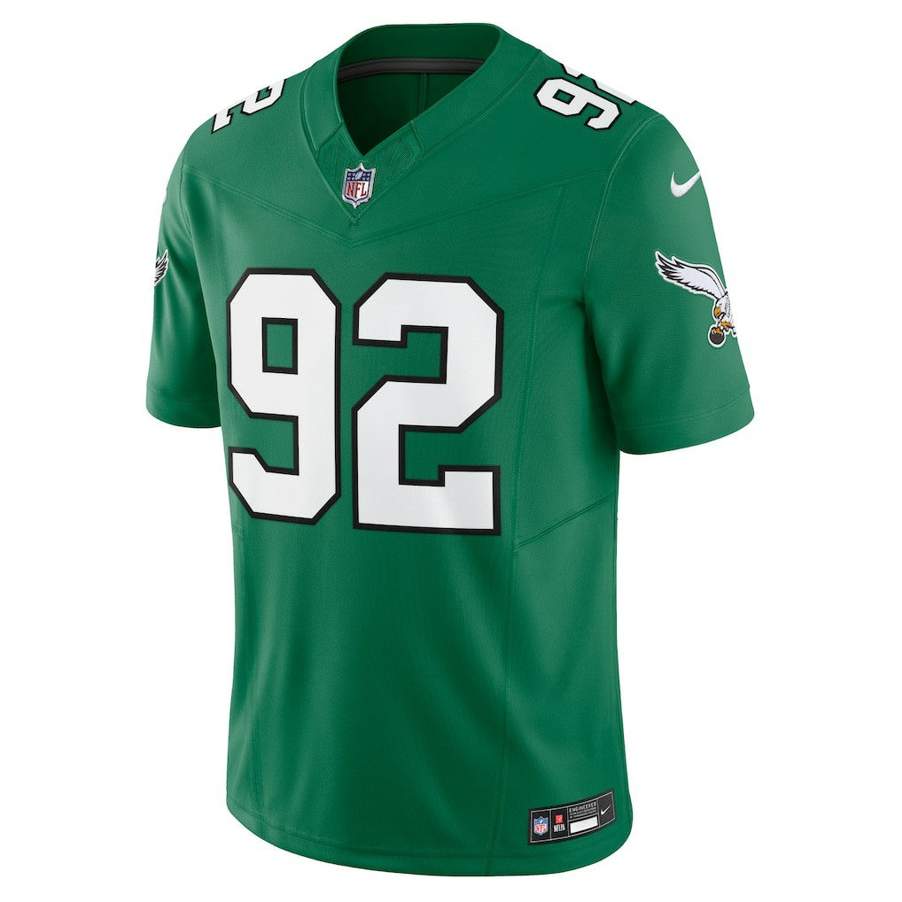 Reggie White Philadelphia Eagles Alternate Vapor F.U.S.E. Limited Jersey Kelly Green