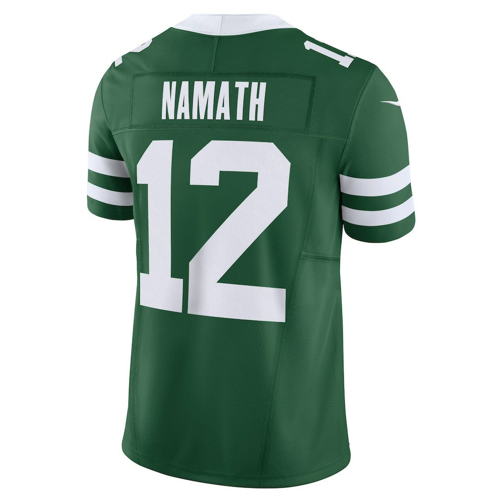 Joe Namath New York Jets Vapor F.U.S.E. Limited Jersey Legacy Green