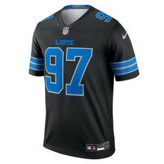 Aidan Hutchinson Detroit Lions Legend Player Performance Top Black
