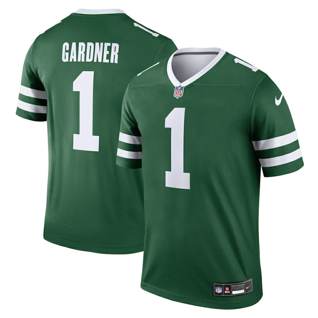 Ahmad Sauce Gardner New York Jets Legend Player Performance Top Green
