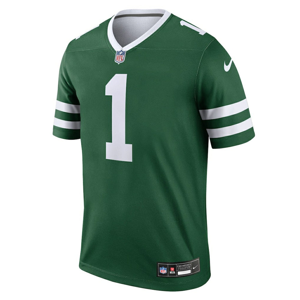 Ahmad Sauce Gardner New York Jets Legend Player Performance Top Green
