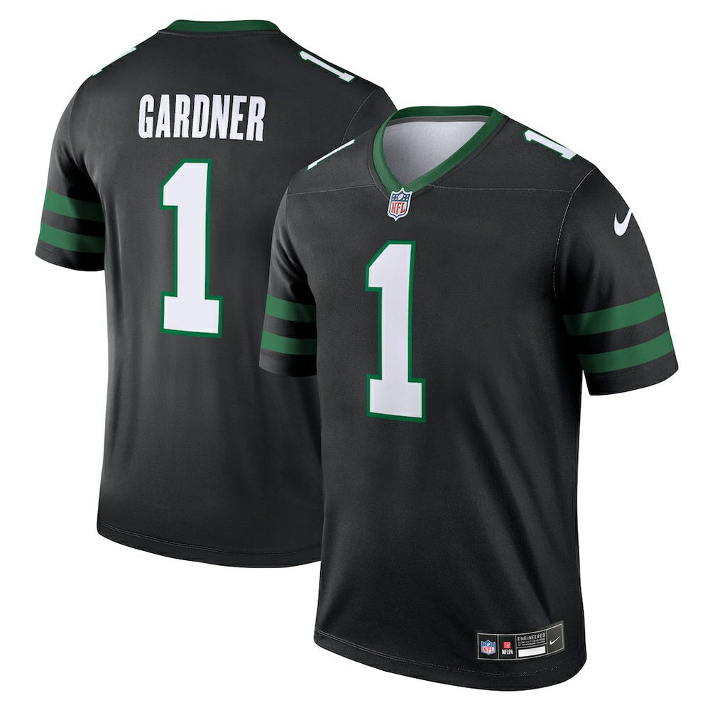 Ahmad Sauce Gardner New York Jets Legend Player Performance Top Black