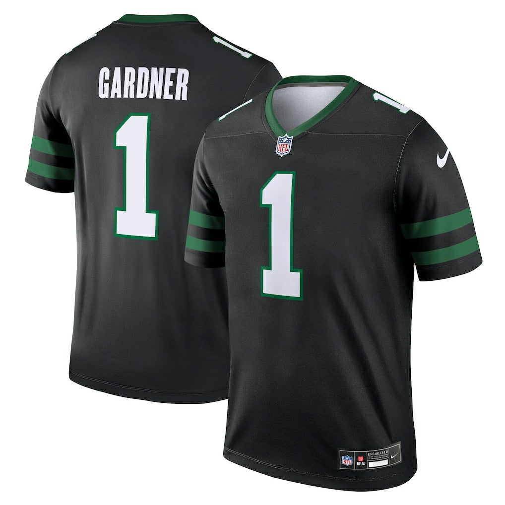 Ahmad Sauce Gardner New York Jets Legend Player Performance Top Black