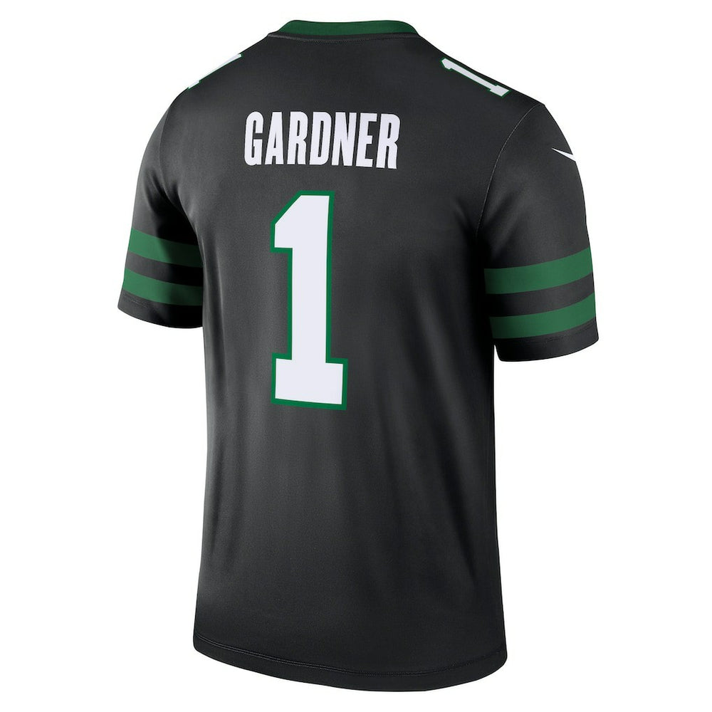 Ahmad Sauce Gardner New York Jets Legend Player Performance Top Black