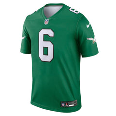 DeVonta Smith Philadelphia Eagles Legend Player Performance Top Kelly Green