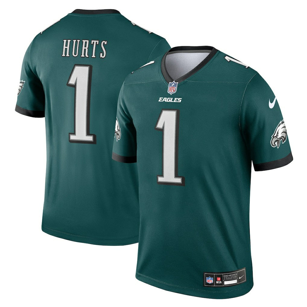 Jalen Hurts Philadelphia Eagles Legend Player Performance Top Green