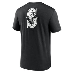 Seattle Mariners Nike Fashion Over Shoulder Logo Legend T-Shirt - Black T-shirts