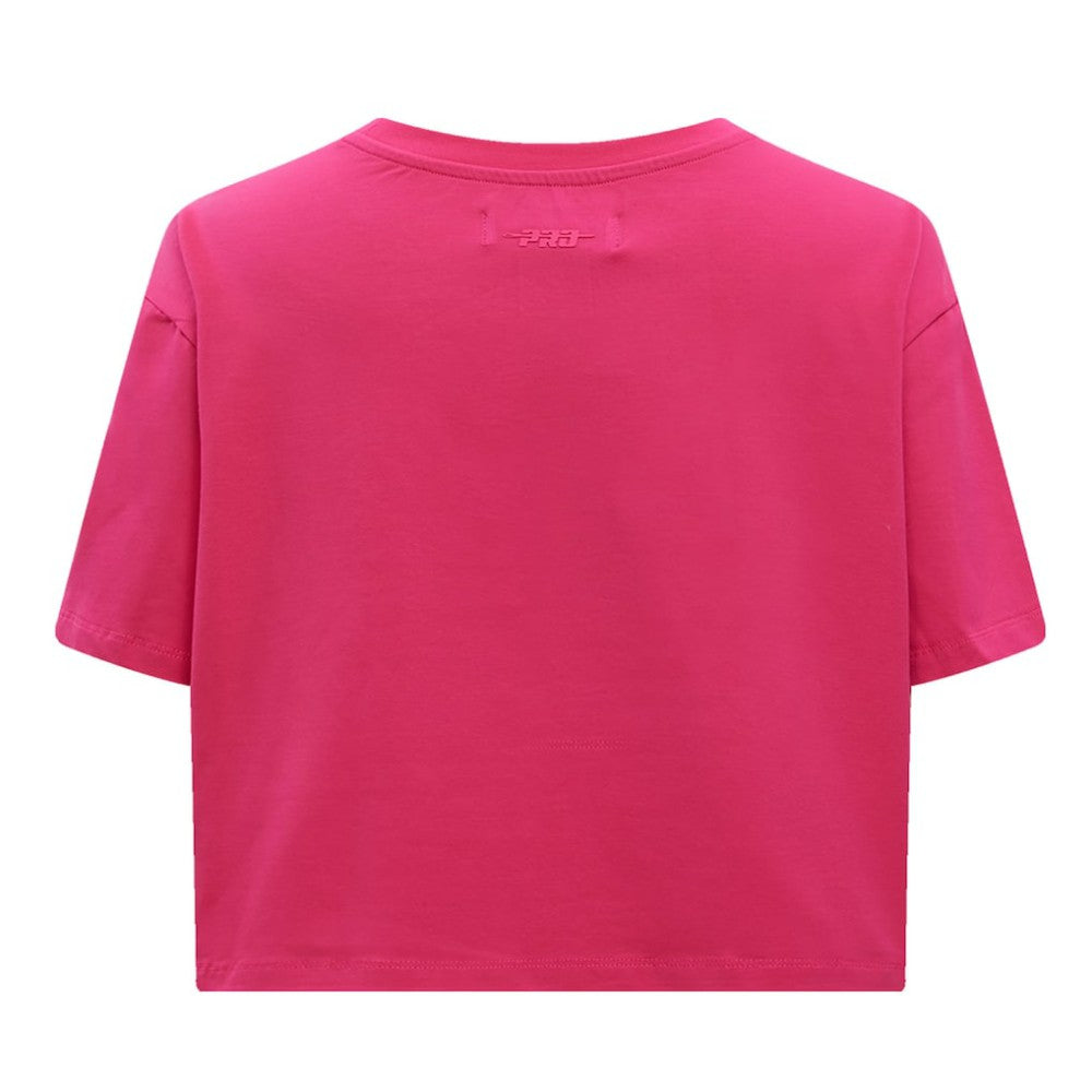 NHL Washington Capitals Pro Standard Women's Triple Pink Cropped Boxy T-Shirt