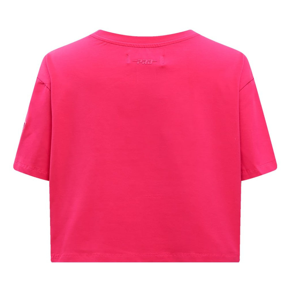 NHL St. Louis Blues Pro Standard Women's Triple Pink Cropped Boxy T-Shirt