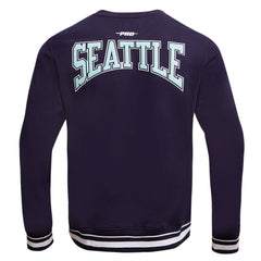 NHL Seattle Kraken Pro Standard Crest Emblem Pullover Sweatshirt - Deep Sea Blue