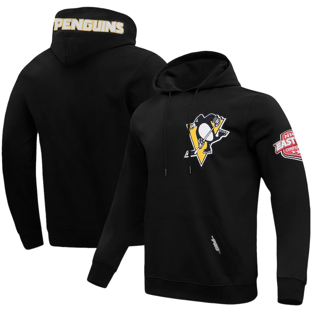NHL Pittsburgh Penguins Pro Standard Classic Pullover Hoodie - Black
