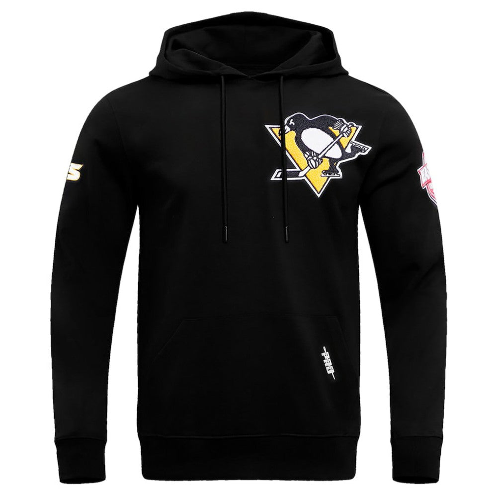 NHL Pittsburgh Penguins Pro Standard Classic Pullover Hoodie - Black
