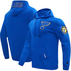 NHL St. Louis Blues Pro Standard Classic Pullover Hoodie - Blue