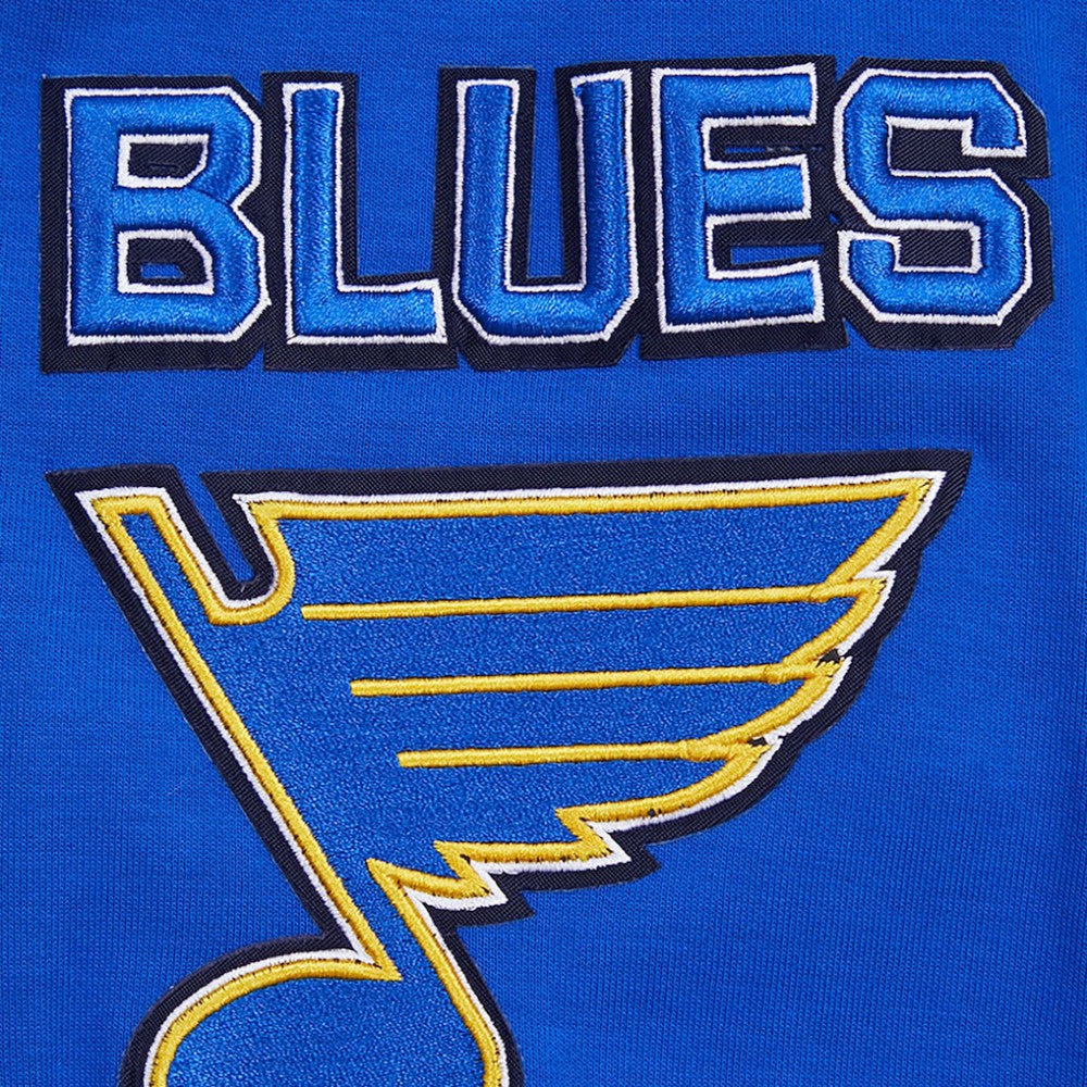 NHL St. Louis Blues Pro Standard Classic Pullover Hoodie - Blue