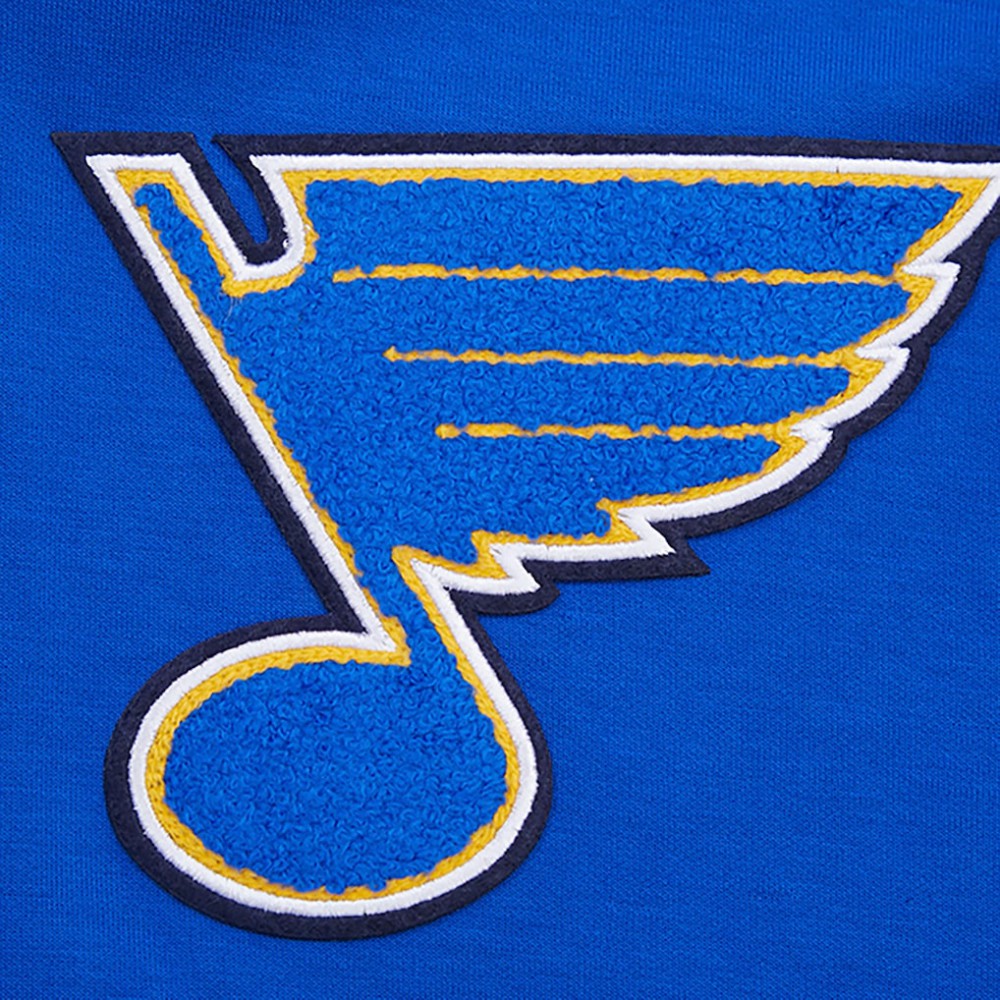NHL St. Louis Blues Pro Standard Classic Pullover Hoodie - Blue