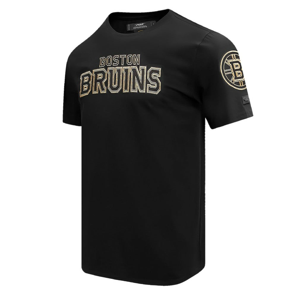 NHL Boston Bruins Pro Standard Wordmark T-Shirt - Black