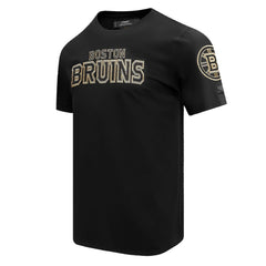 NHL Boston Bruins Pro Standard Wordmark T-Shirt - Black