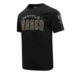 NHL Seattle Kraken Pro Standard Wordmark T-Shirt - Black