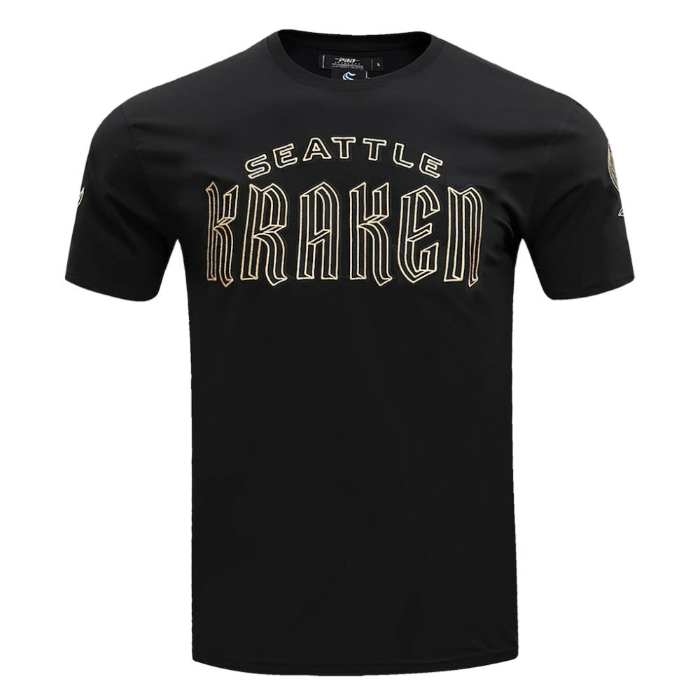 NHL Seattle Kraken Pro Standard Wordmark T-Shirt - Black