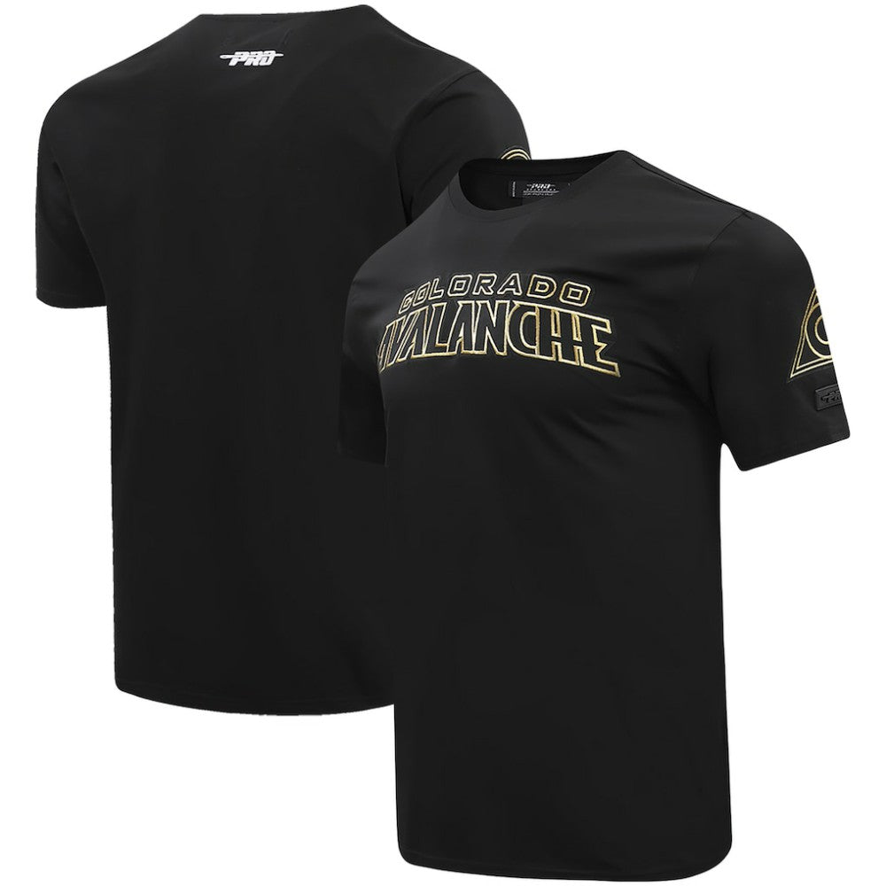 NHL Colorado Avalanche Pro Standard Wordmark T-Shirt - Black