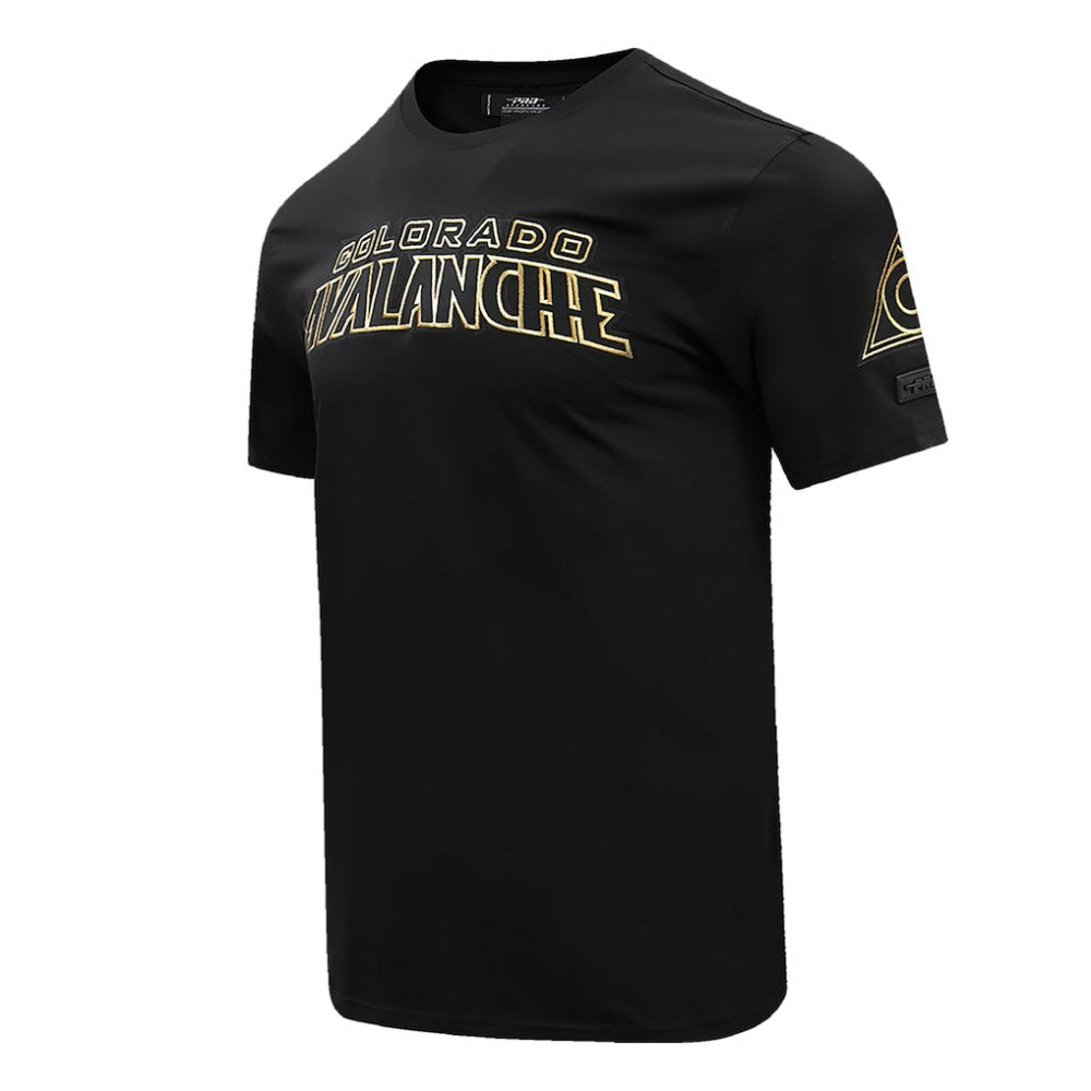 NHL Colorado Avalanche Pro Standard Wordmark T-Shirt - Black